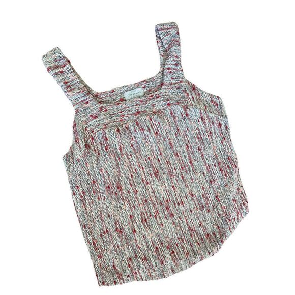 Lucky Brand we size medium stylish pink grey tank top - Picture 2 of 5
